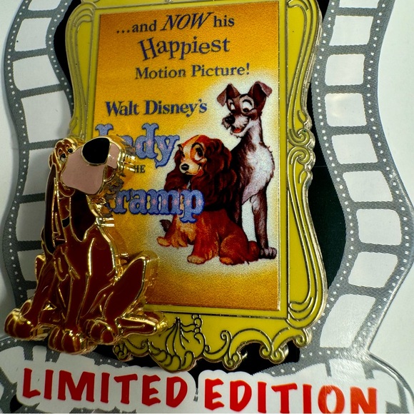 NWT. Disney pin. D23 2024 Lady & the Tramp Movie Posters Series DSSH Pin - Picture 6 of 10